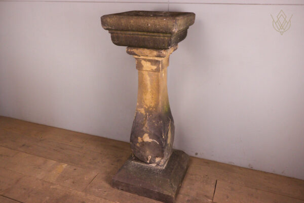 Large Original 19th Century 3 Piece Stone Bird Bath - WM12119