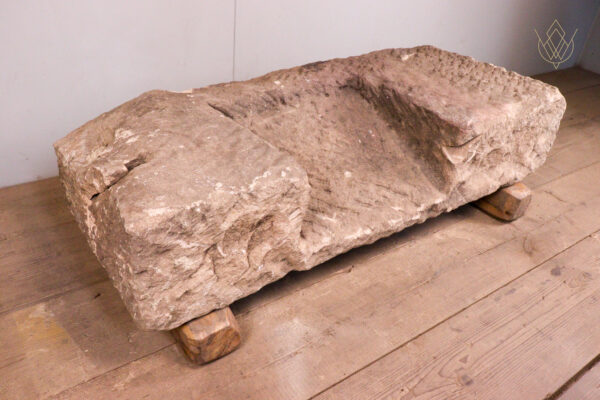19th Century Carved Sandstone Pig Feeder Shoot/Water Feature - WM12120