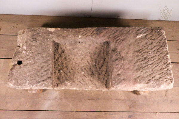 19th Century Carved Sandstone Pig Feeder Shoot/Water Feature - WM12120 - Image 4