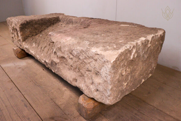 19th Century Carved Sandstone Pig Feeder Shoot/Water Feature - WM12120 - Image 3