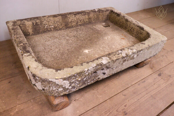 19th Century Sandstone Carved Stone Sink - WM12121