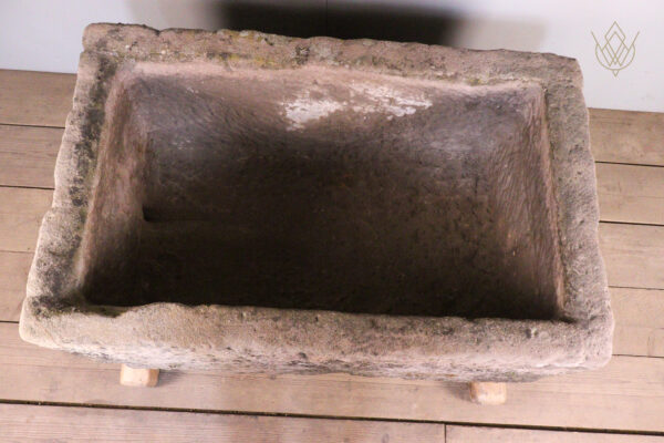 Large 19th Century Punch Face Stone Water Trough/Planter - WM12123 - Image 6