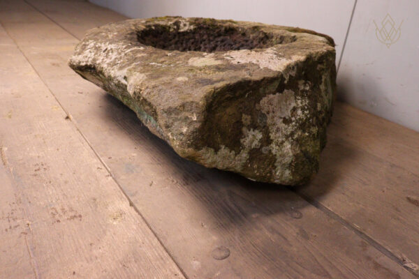 19th Century Carved Stone with Half Face/Half Skull - WM12130 - Image 2
