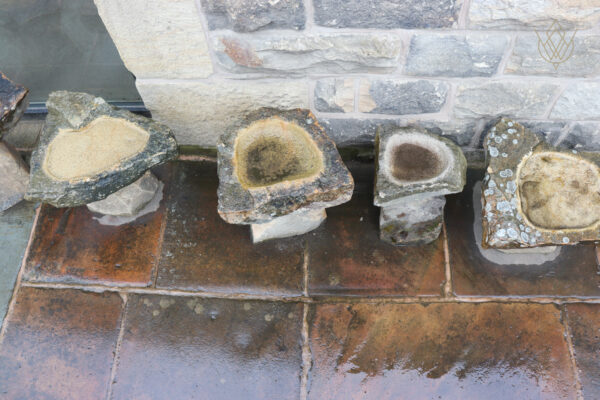 Carved Yorkshire Stone Birdbaths & Bird Tables - WM12131 - Image 7
