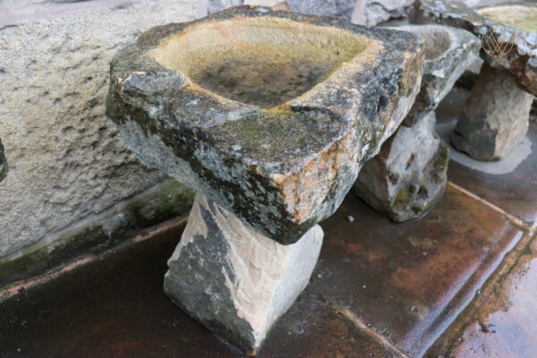 Carved Yorkshire Stone Birdbaths & Bird Tables - WM12131 - Image 4