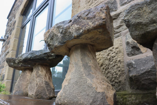 Carved Yorkshire Stone Birdbaths & Bird Tables - WM12131 - Image 3