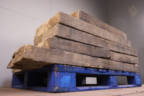 36.1ft - 17"-19" Wide Buff Sandstone Coping Stones/Outer Course - WM12136 - Image 2