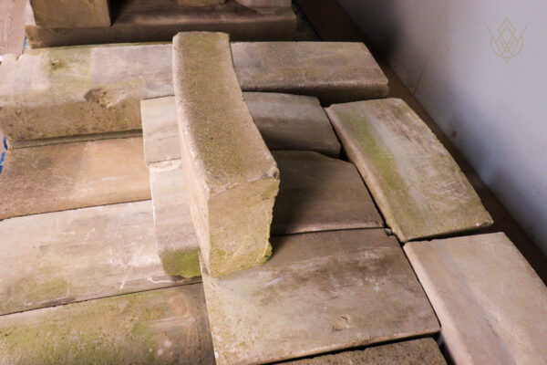 29m - Yorkstone 8" x 4" Edging Kerbs inc Radius - WM12137 - Image 8