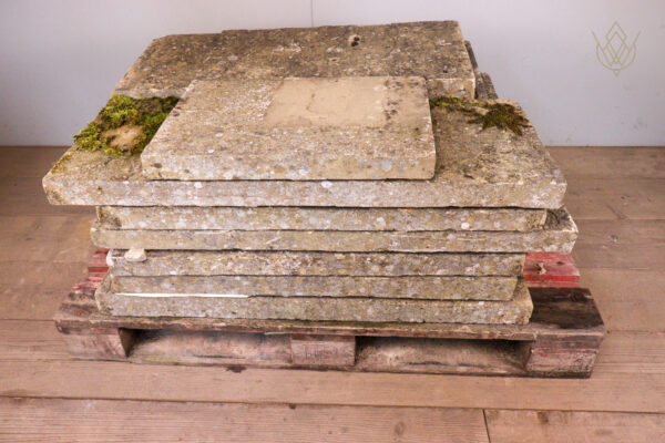38.5ft - Reclaimed 14" x 2" Flat Coping Stones - WM12138 - Image 8