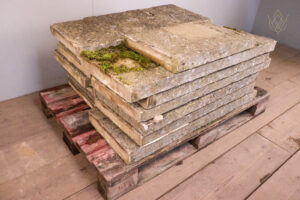 38.5ft - Reclaimed 14" x 2" Flat Coping Stones - WM12138
