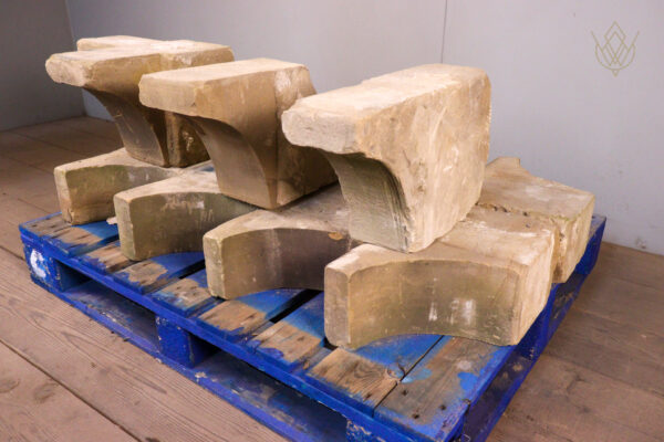 11x Victorian Sandstone Corbel Stones - WM12139 - Image 2