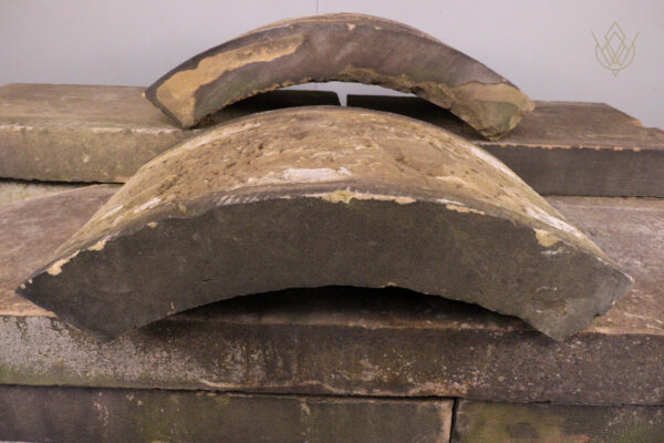 25ft - 18" x 4" + 2 Radius Reclaimed Flat Coping Stones - WM12142 - Image 2
