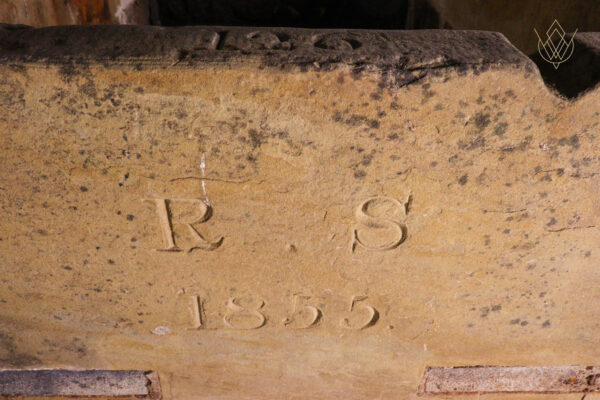 Large Stone Cistern/Trough Dated 1855 'R.S 126' - WM12154 - Image 8