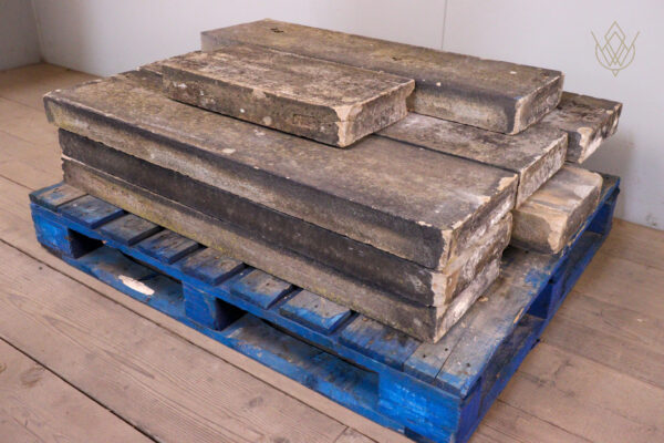36.5ft - Reclaimed 11" x 3" Flat Sandstone Coping Stones - WM12156 - Image 6