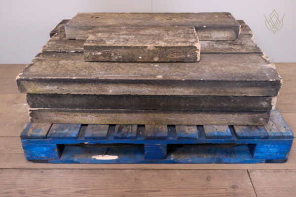 36.5ft - Reclaimed 11" x 3" Flat Sandstone Coping Stones - WM12156 - Image 5