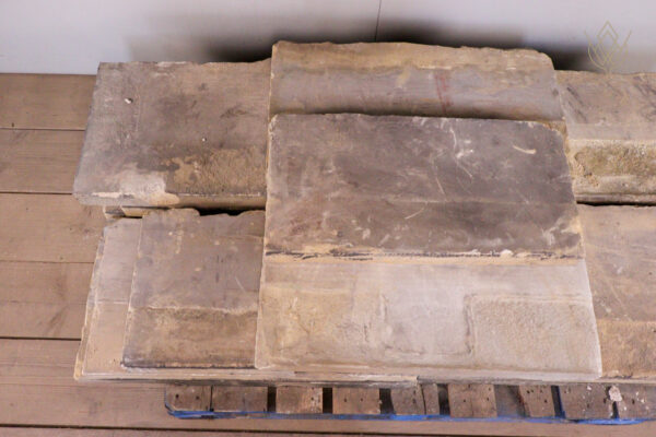 37ft - Reclaimed 13"-16" x 2.5" Flat Coping Stones/Outer Course - WM12157 - Image 6