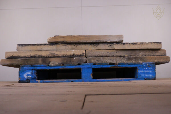 37ft - Reclaimed 13"-16" x 2.5" Flat Coping Stones/Outer Course - WM12157 - Image 3
