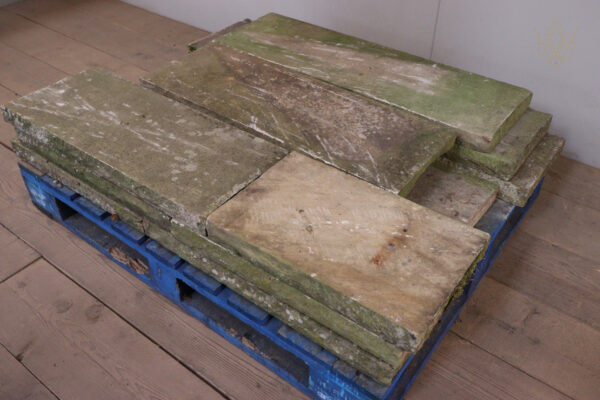 32ft - 12"x2" Flat Reclaimed Sandstone Coping Stones - WM12161 - Image 7