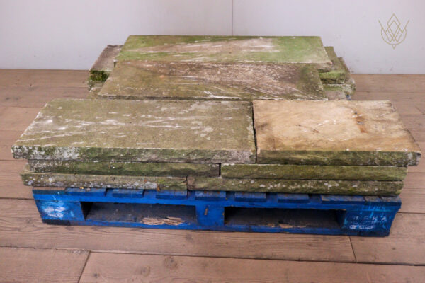 32ft - 12"x2" Flat Reclaimed Sandstone Coping Stones - WM12161 - Image 6