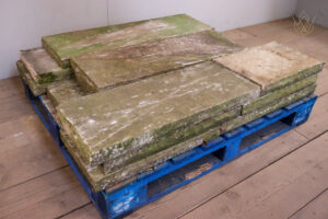32ft - 12"x2" Flat Reclaimed Sandstone Coping Stones - WM12161