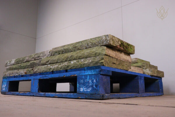 32ft - 12"x2" Flat Reclaimed Sandstone Coping Stones - WM12161 - Image 4