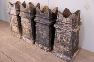 Set of Four Buff Terracotta Chimney Pots - WM12163