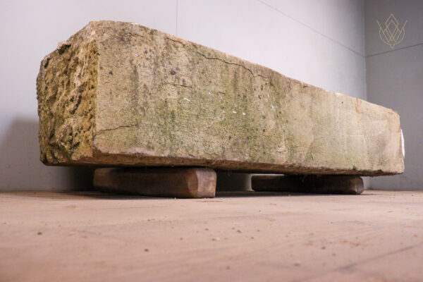Large 19th Century Sandstone Sink with Cast Iron & Lead Drain - WM12167 - Image 3