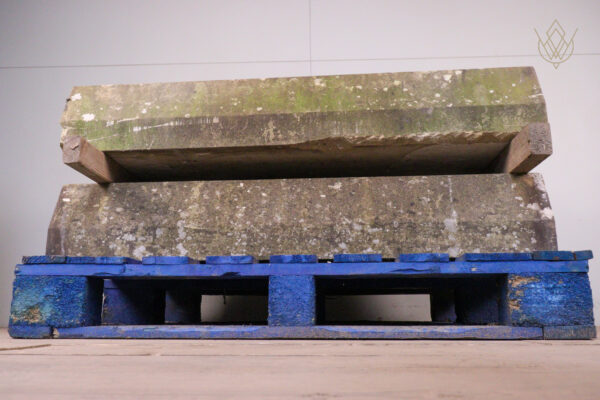 15.25ft - 5 Sided Reclaimed Sandstone Coping Stones - WM12169 - Image 3
