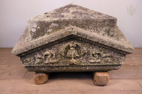 Ornate 19th Century Carved Stone Pier Cap/Finial - WM12176 - Image 7