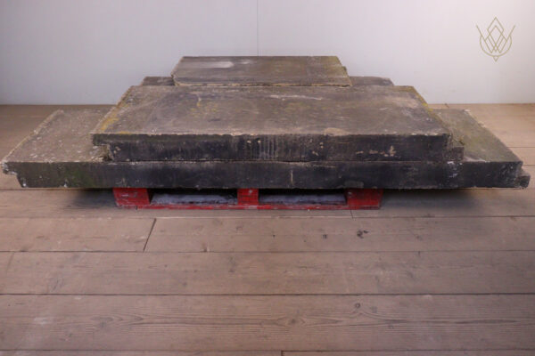 19.6ft - 22" x 5" Reclaimed Flat Coping Stones - WM12178 - Image 5