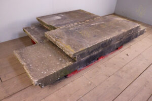 19.6ft - 22" x 5" Reclaimed Flat Coping Stones - WM12178