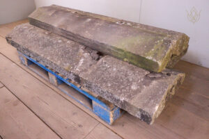 14.8ft - 18" x 6" Reclaimed 5 Sided Coping Stones - WM12183