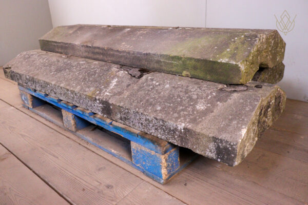 14.8ft - 18" x 6" Reclaimed 5 Sided Coping Stones - WM12183 - Image 5