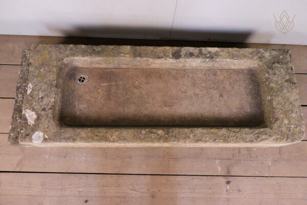 Large 19th Century Stone Sink with Lead Drainer - WM12180 - Image 6