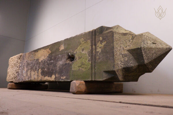 Large 7ft 4" 19th Century Sandstone Gatepost - WM12197 - Image 8