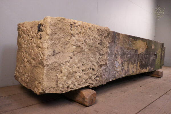 Large 7ft 4" 19th Century Sandstone Gatepost - WM12197 - Image 5
