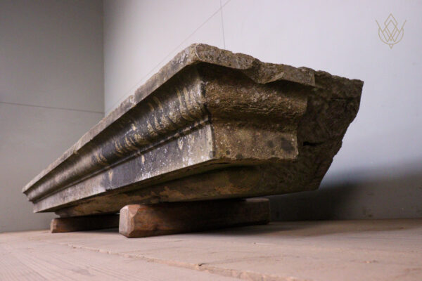 Large 7ft 8" Victorian Sandstone Lintel/Mantle/Header - WM12206 - Image 4