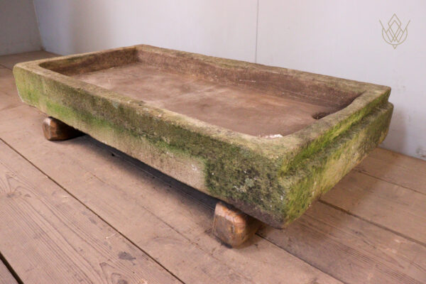 19th Century Sandstone Sink with Drainer - WM12208 - Image 3