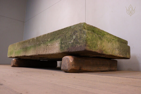 19th Century Sandstone Sink with Drainer - WM12208 - Image 6