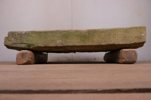 19th Century Sandstone Sink with Lead Drainer - WM12209 - Image 4