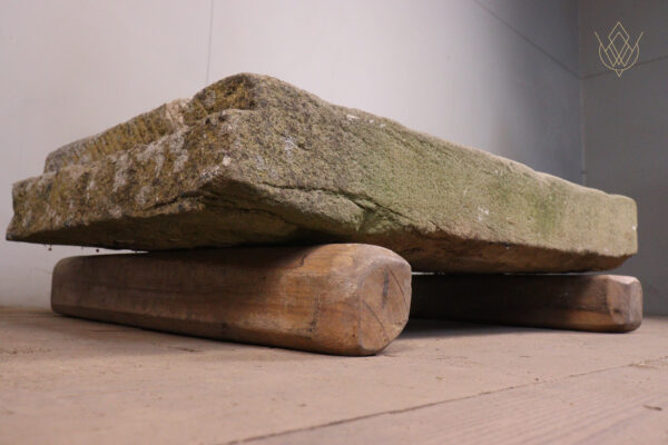 19th Century Sandstone Sink with Lead Drainer - WM12209 - Image 3