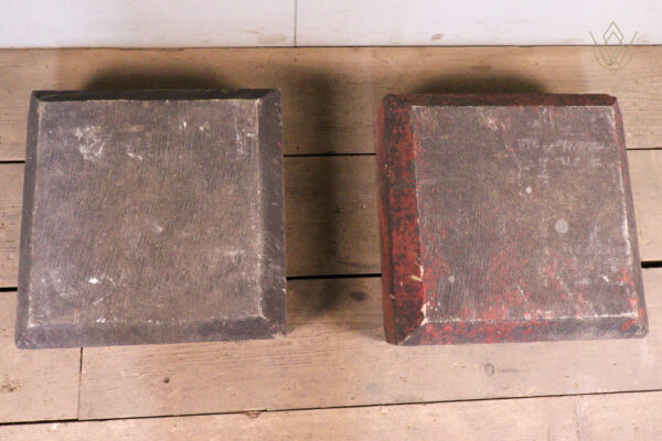 Pair of 19th Century Sandstone Pier Caps - WM12212 - Image 4