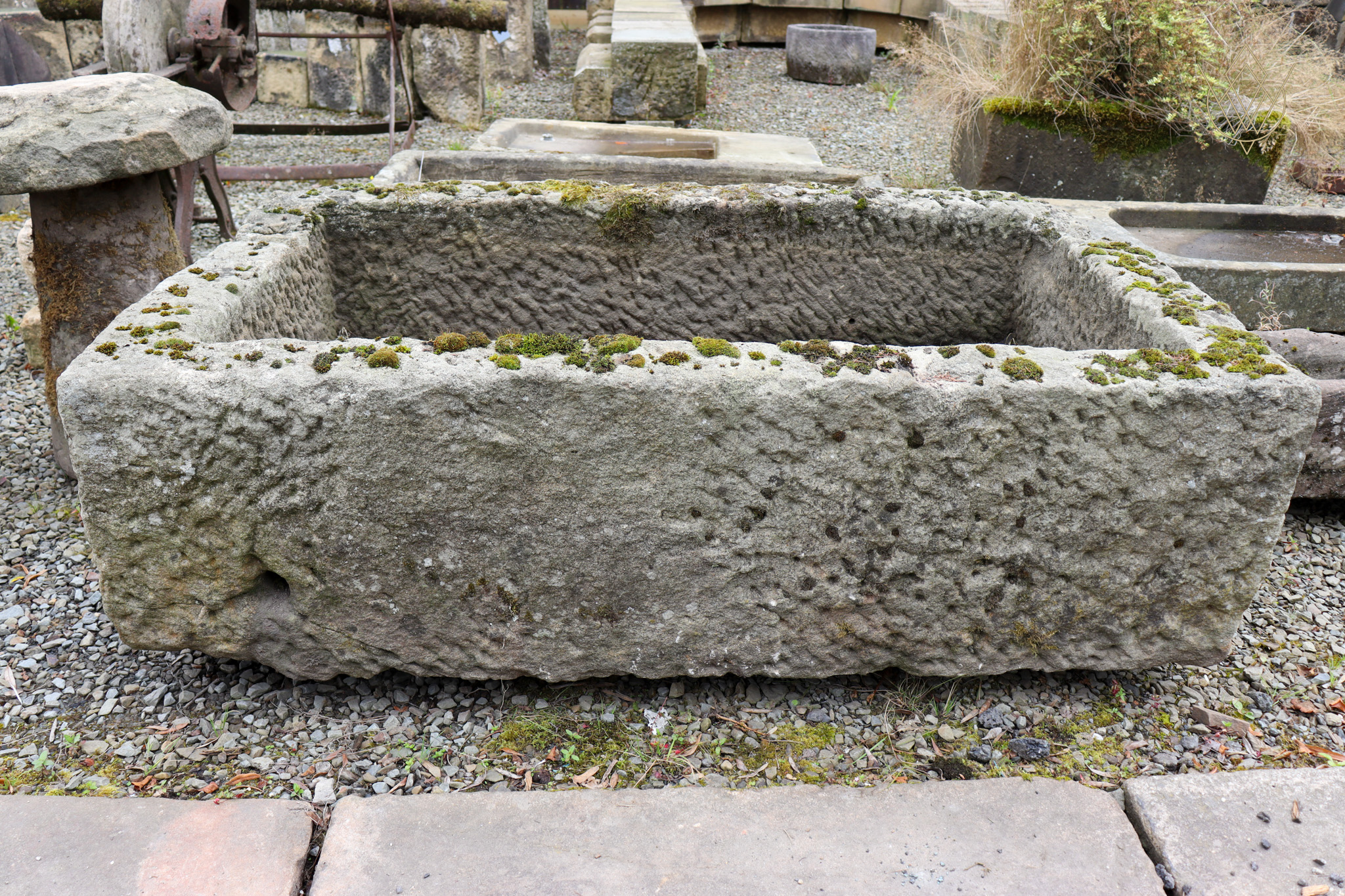 Large 18th Century Gritstone Water Trough/Planter - WM12182 - Image 7