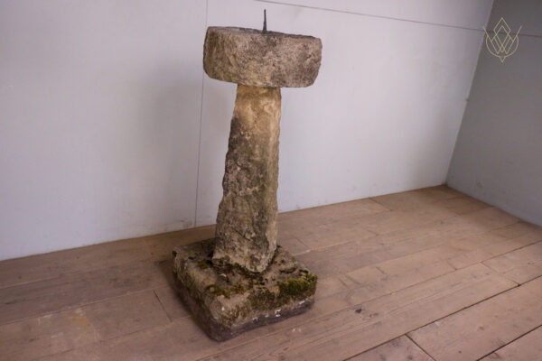Large 19th Century Stone Carved Sundial with Bronze Dial - WM12191 - Image 10