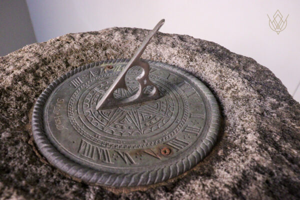Large 19th Century Stone Carved Sundial with Bronze Dial - WM12191 - Image 7