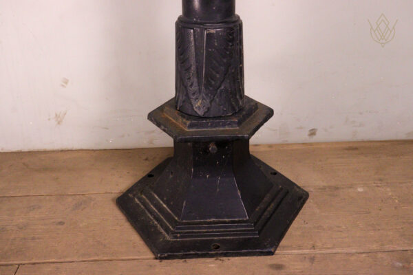Ornate Black Cast Iron Lamppost - WM12216 - Image 7