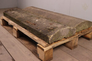 7.7ft - 13"x4" Round Top Sandstone Coping Stones - WM12220