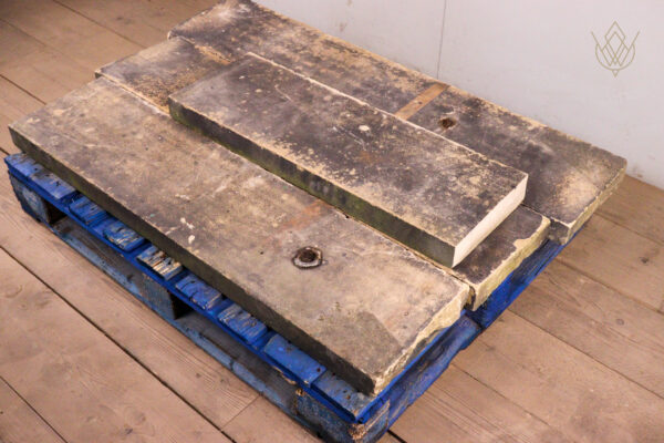 15.7ft - 12" x 2.5"-3" Once Weathered Coping Stones - WM12221 - Image 4