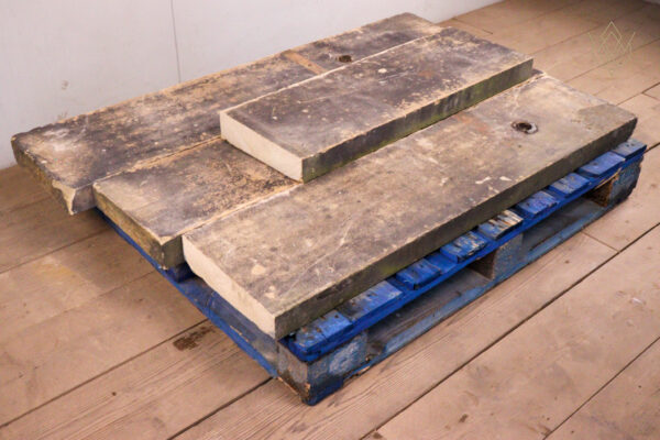 15.7ft - 12" x 2.5"-3" Once Weathered Coping Stones - WM12221 - Image 3