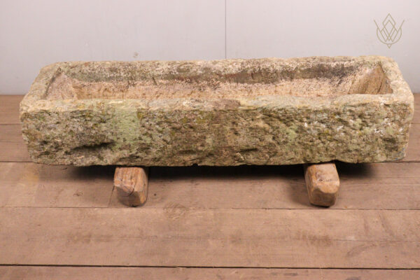 Reclaimed 18th Century Sandstone Water Trough/Stone Planter - WM12225 - Image 6